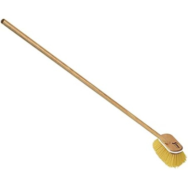 Shurhold Marine Mate 6" Medium Strength Bristle Boat Deck Brush with 48"