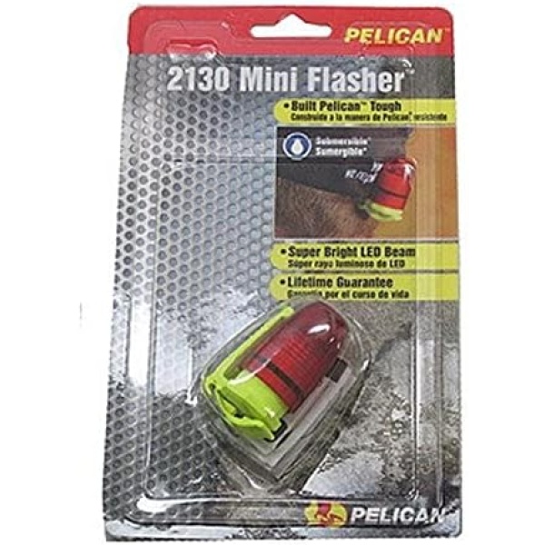 Pelican 2130-010-245 Mini Flasher Specialty Light Yellow